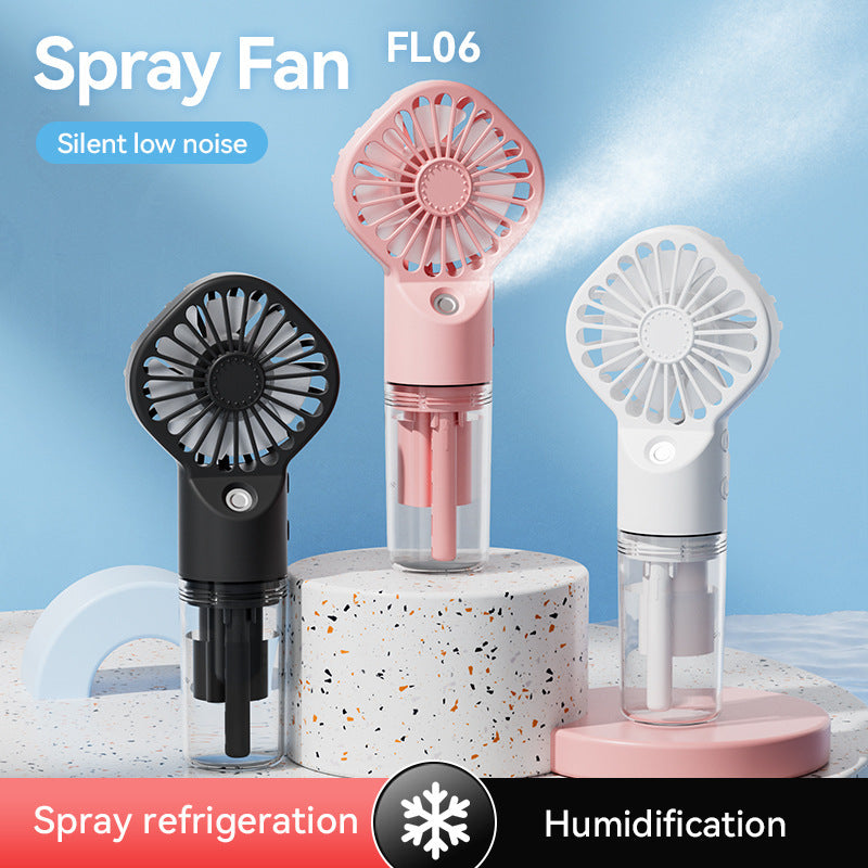 Spray Hydration Handheld Multi-function Clip Fan