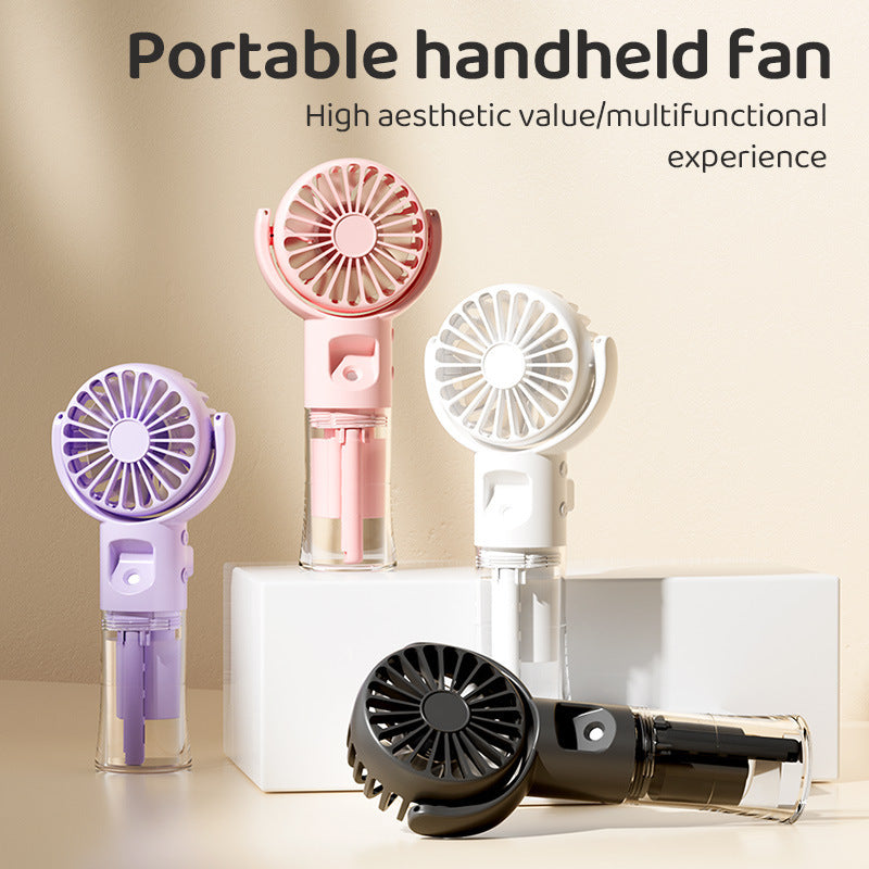 Spray Hydration Handheld Multi-function Clip Fan